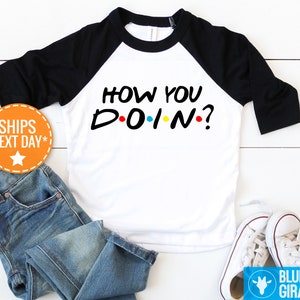 Como você está? Camiseta para bebê, Macacão de bebê para programa de TV, Roupas para bebês, Presente para chá de bebê