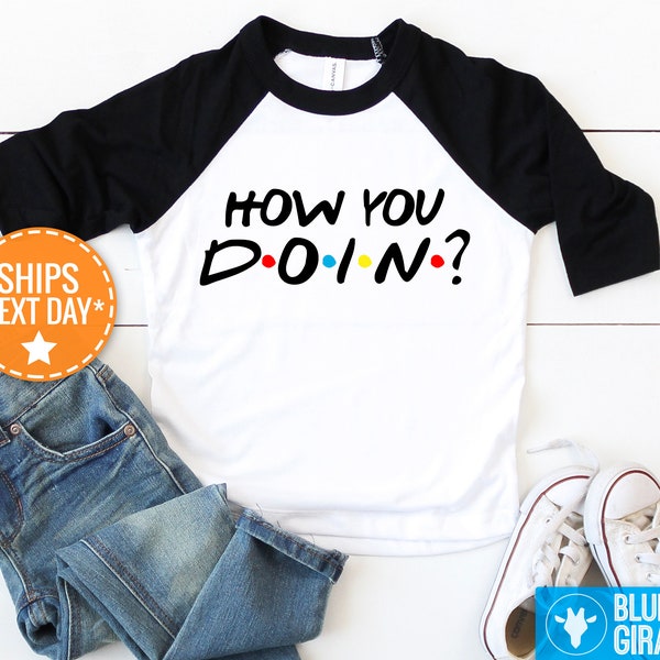 How you doin? Baby Toddler Shirt, TV Show Baby Onesie®, Outfits for babies, Baby Shower Gift