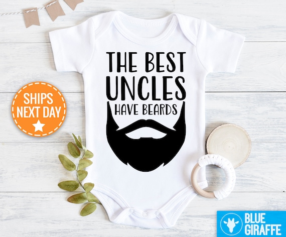 Mens Best Uncles Have Beards Shirt, Funny Cute Beard Gift Mens Best Uncles Have Beards Shirt, Funny Cute Beard Gift