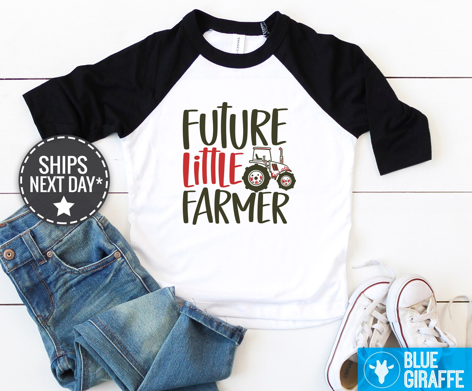 Future Farmer Baby Onesie® Cute Tractor Onesie® Country Boy Etsy