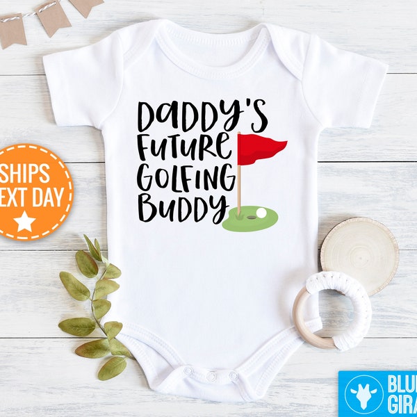 Body para futuro companheiro de golfe do papai, presente para chá de bebê, roupa para bebê, macacão para menino®