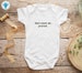 Don't Touch Me Peasant Bodysuit, Funny Baby Clothes, Cute Bodysuit, Baby Boy Clothes, Baby Girl Bodysuit 