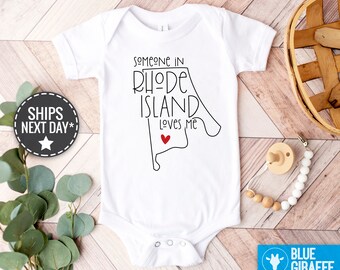 Baby Romper Mashed Clothing My First Trip to Rhode Island Baby Romper Mashed Clothing My First Trip to Rhode Island