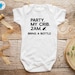Party At My Crib Bodysuit, Funny Baby Clothes, Cute Bodysuit, Baby Boy Clothes, Baby Girl Bodysuit, Baby Girl Clothes, Baby Boy Bodysuit 