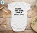 Party At My Crib Bodysuit, Funny Baby Clothes, Cute Bodysuit, Baby Boy Clothes, Baby Girl Bodysuit, Baby Girl Clothes, Baby Boy Bodysuit 