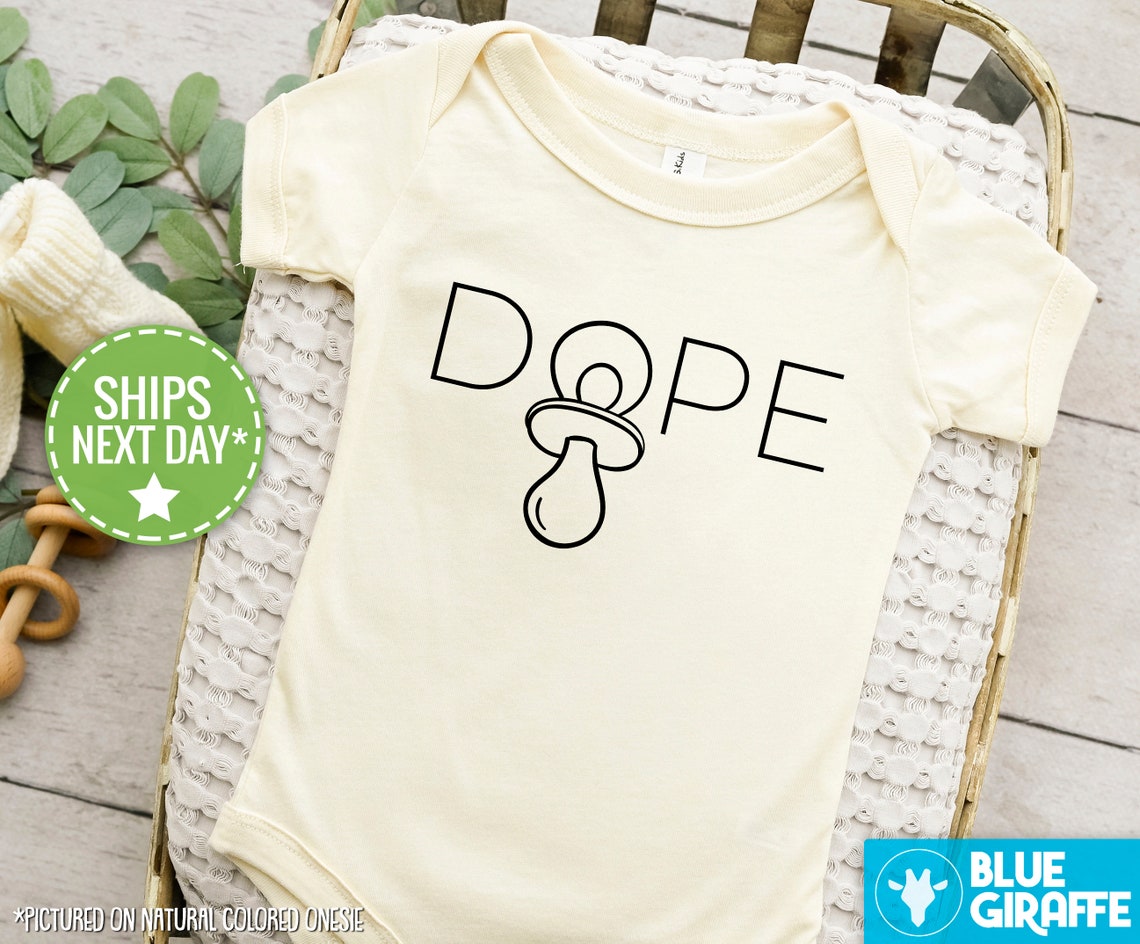 Dope Onesie® Hip Hop Baby Bodysuit Hip Hop Baby Clothes Etsy