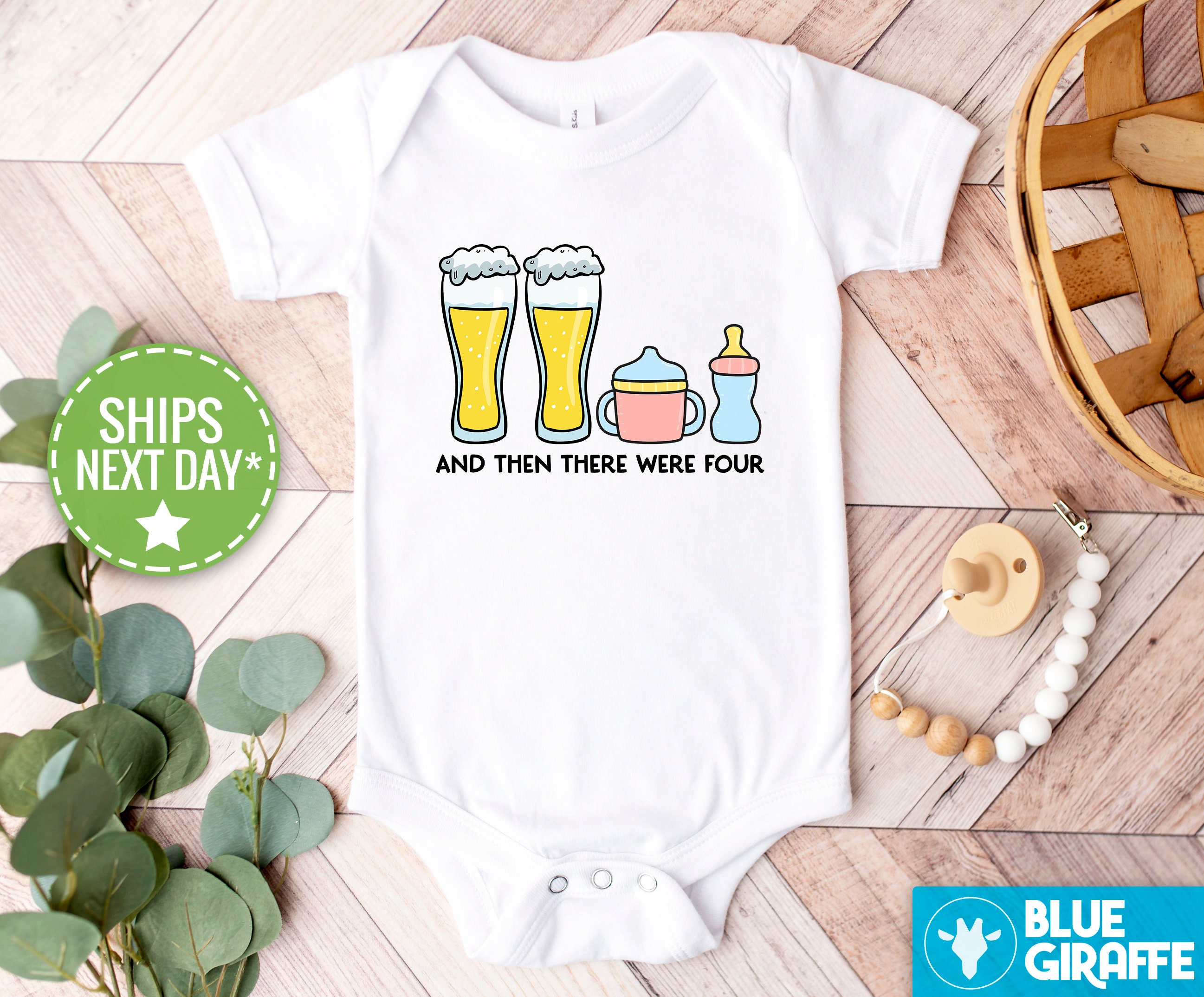 And Then There Were Four Baby Announcement – Eleven27 Tees