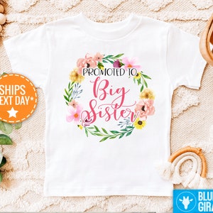 Promu chemise grande soeur, chemise raglan d'annonce de grossesse grande soeur, chemise grande soeur, vêtements de bébé soeur