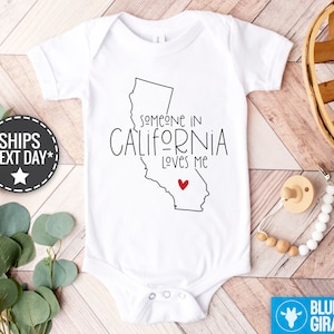 Poppies California Love Baby Onesie Poppies California Love Baby Onesie