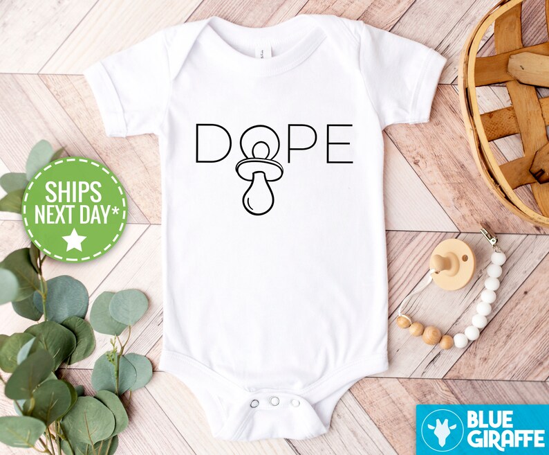 Dope Onesie® Hip Hop Baby Bodysuit Hip Hop Baby Clothes Etsy