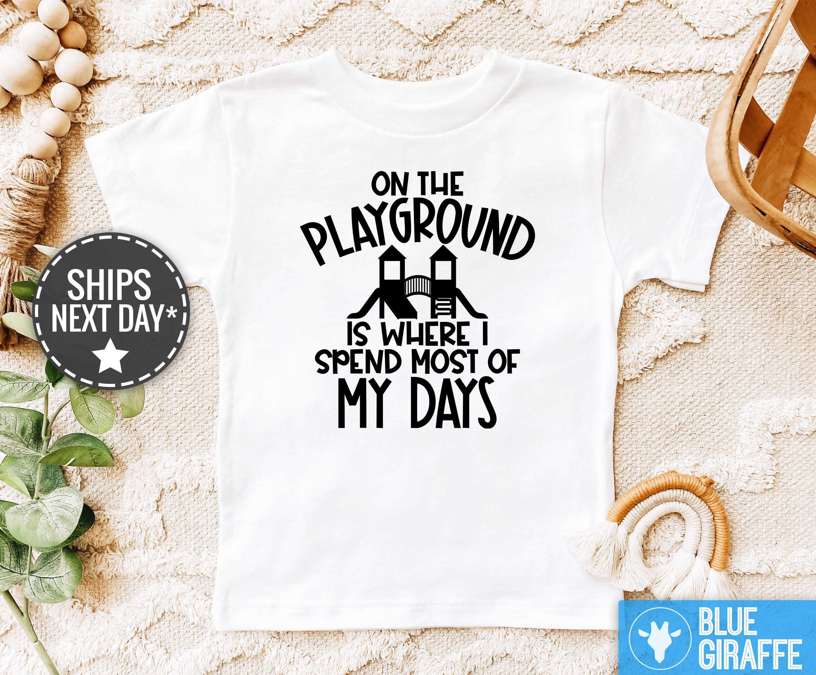 En el patio de recreo es donde paso la mayor parte de mis días | Etsy