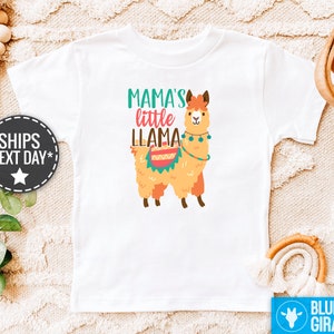 Mama's little Llama Toddler Shirt, Farm Onesie®, Mama's Little Llama Shirt, Hipster Baby Clothes, Funny Baby Shower Gift, Funny Onesies