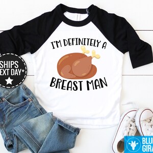 C'est définitivement un sein pour homme, ces grenouillères mignonnes pour bébé, ce body dinde, cette première tenue de Thanksgiving, cette première grenouillère pour Thanksgiving image 4