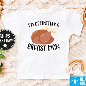 C'est définitivement un sein pour homme, ces grenouillères mignonnes pour bébé, ce body dinde, cette première tenue de Thanksgiving, cette première grenouillère pour Thanksgiving image 3