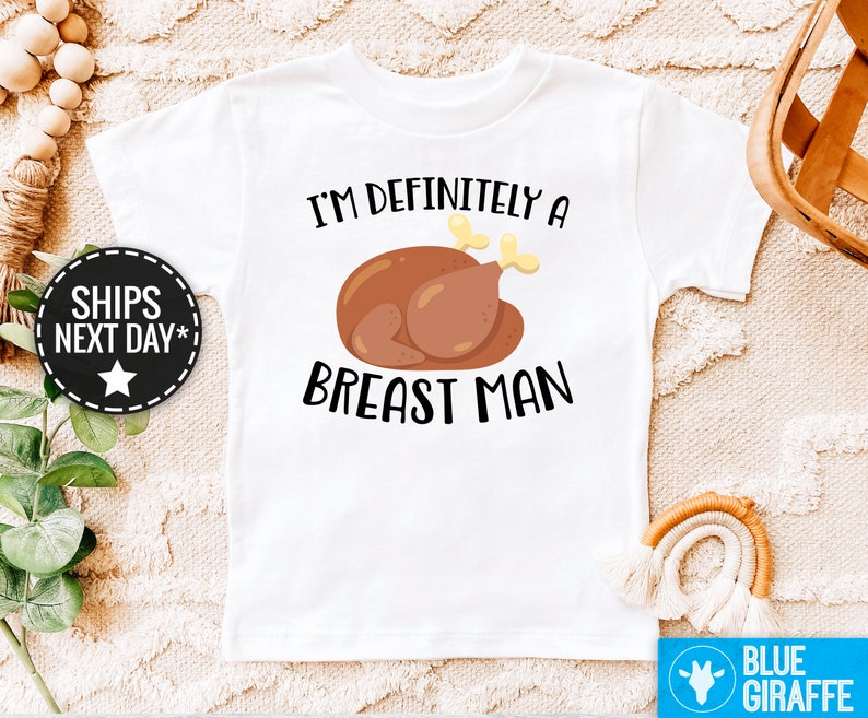C'est définitivement un sein pour homme, ces grenouillères mignonnes pour bébé, ce body dinde, cette première tenue de Thanksgiving, cette première grenouillère pour Thanksgiving image 3