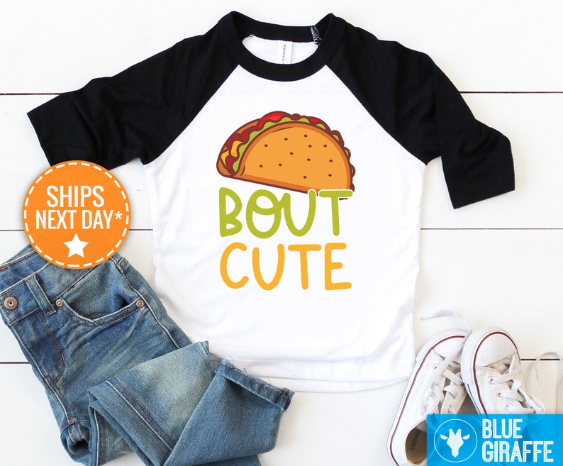 Taco 'Bout Cute Baby Shirt Funny Taco Baby Clothes Etsy