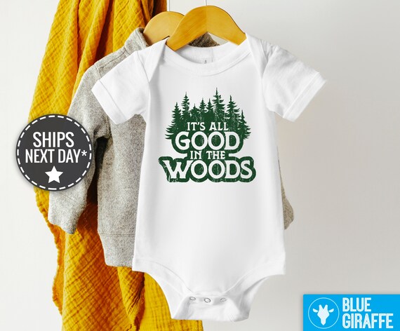 Woods Baby Onesie® Hiking Baby 