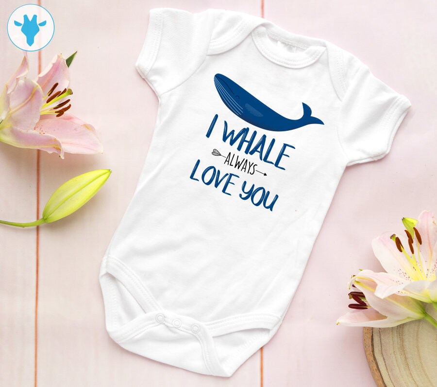 I Whale Always Love You Bodysuit Baby Boy Clothes Baby Boy | Etsy
