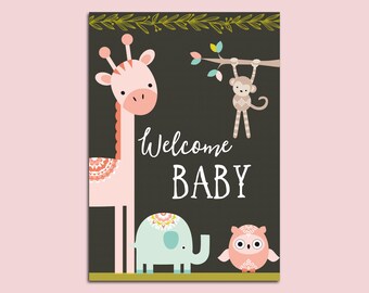 Postkarte Baby Etsy