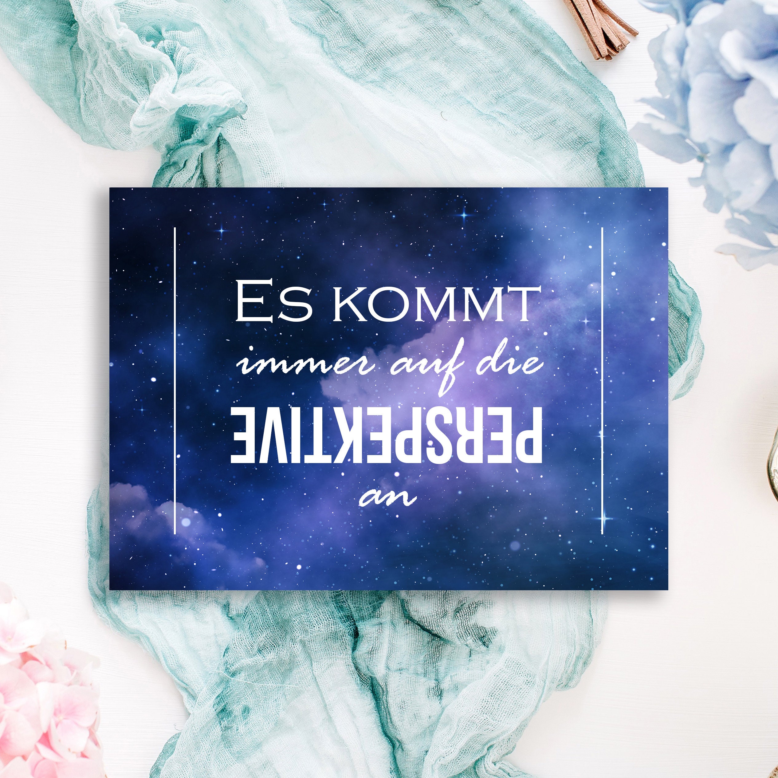 Postkarten Sprüche 12er Set UNIVERSUM Sprüche Postkarten Etsy