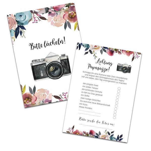 50 Fotokarten "Boho Hochzeit" Fotospiel Hochzeit, Fotoralley Hochzeitsspiel, Hochzeitsspiel für Gäste