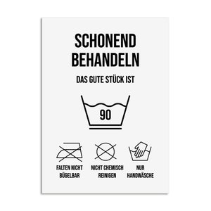 Geburtstagskarte lustig WASCHANLEITUNG runder Geburtstag Karte Geschenk
