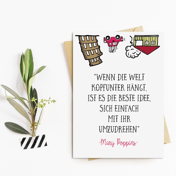 Postkarte Spruch "Ohne Regen keine Blumen" Postkarten Sprüche Postkarte Spruch "Ohne Regen keine Blumen" Postkarten Sprüche