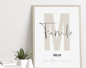Family Capital Letters - Etsy