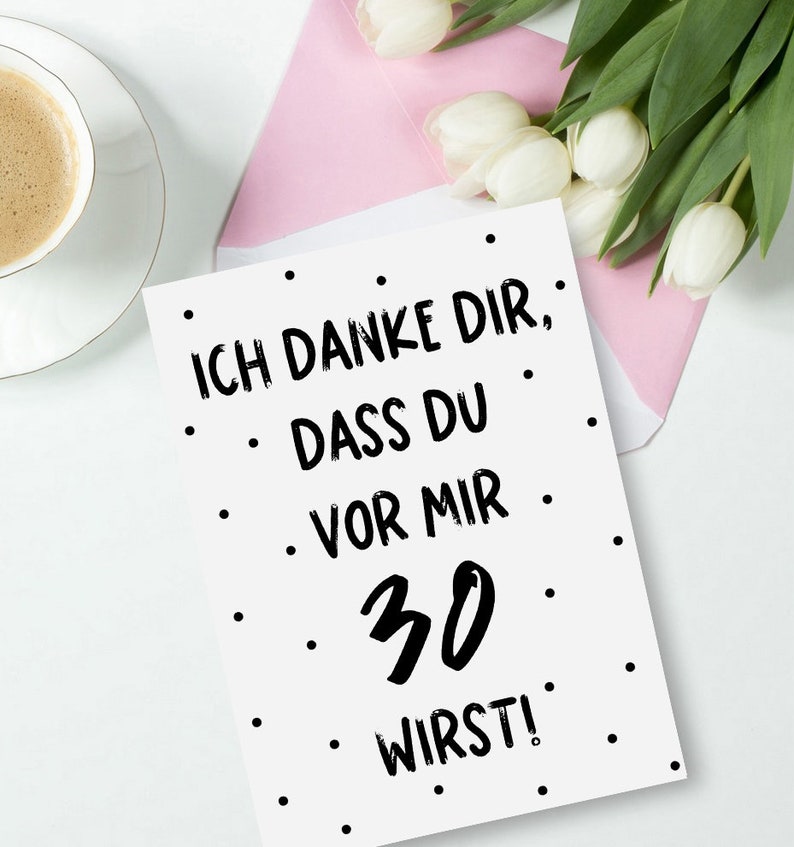 Geburtstagskarte lustig VOR MIR 40 Geburtstagsgeschenk Freunde 30