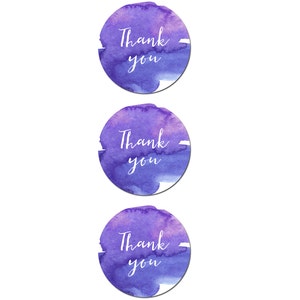 50 Sticker Thank you, Thank you sticker Sticker Thank you, Thank you Stickers Thank you Labels image 3