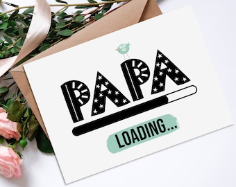 Postcard Papa LOADING You are going to announce your pregnancy to Papa