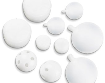 Filling material set 10-piece, squeakers for sewing in, rattle balls for sewing in