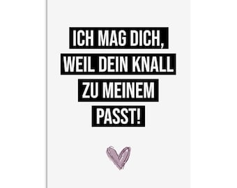 Ansichtkaart YOUR BANG Cadeau Vriendin Ansichtkaart Vriendschap