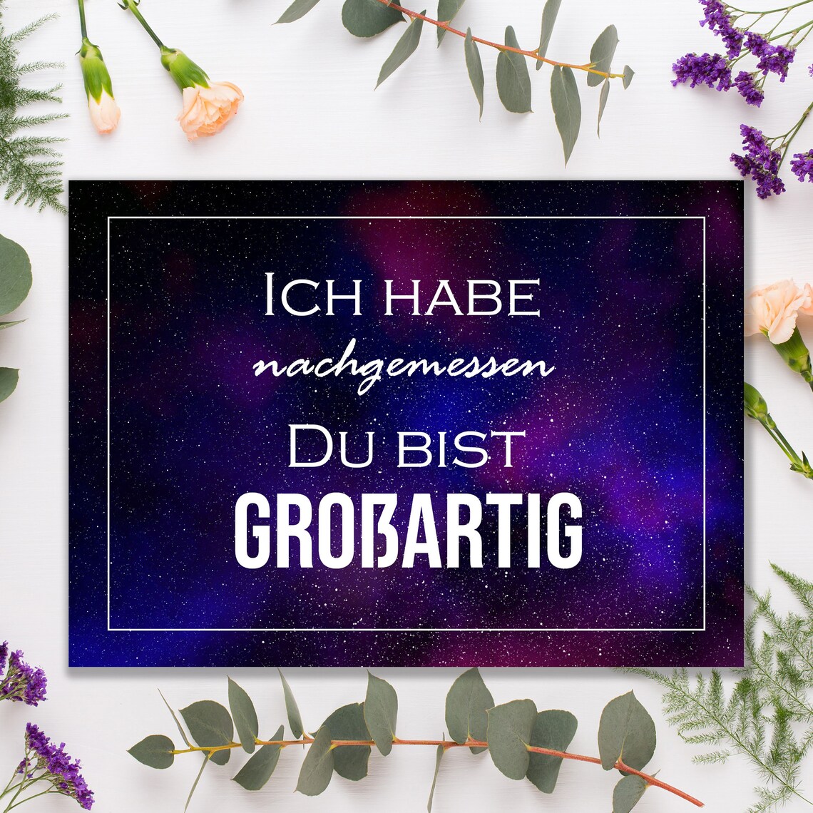 Postkarten Sprüche 12er Set UNIVERSUM Sprüche Postkarten Etsy