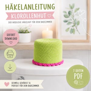 Crochet pattern for a toilet paper roll hat – Crochet a toilet paper roll hat | PDF instructions