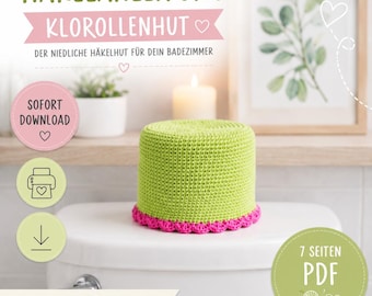 Crochet pattern for a toilet paper roll hat – Crochet a toilet paper roll hat | PDF instructions