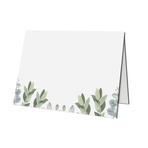 Plaatskaarten bruiloft 50 stuks "Eucalyptus bruiloft", plaatskaarten naamkaartjes plaatskaarten plaatskaarten tafeldecoratie bruiloft