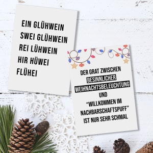 Unhöfliche Weihnachtskarte 'Ho Ho Ho Shit What A Year' – Lustig & Sarkastisch Für Ihn & Sie