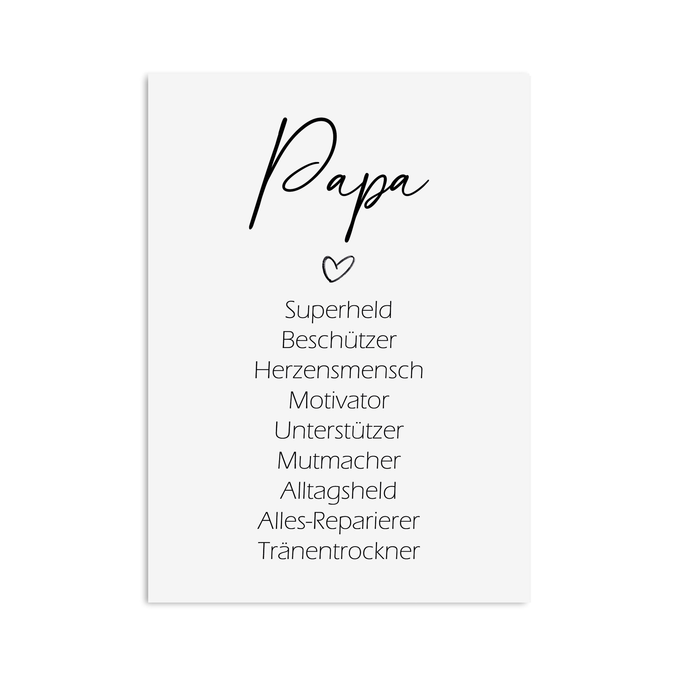 Postcard SYNONYMS Dad Gift Father's Day Card - Etsy