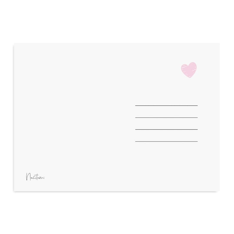 Postcard There are PEOPLE who fit perfectly into the HEART Gift Girlfriend Postcard You are great image 5