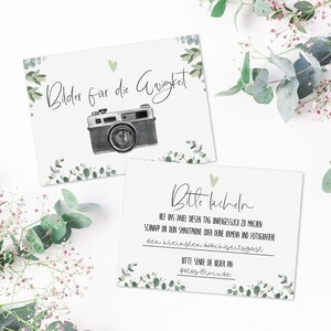 25 foto's voor de eeuwigheid fototaken bruiloft EUCALYPTUS met voorbeelden fotodooskaarten fotospel voor bruiloftsgasten