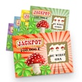 Announce pregnancy with a scratch-off lottery ticket. Scratch-off ticket pregnancy