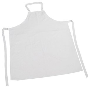 Children's apron for painting white 1x, apron white, apron children, back to school gift, school enrollment gift, children's birthday games