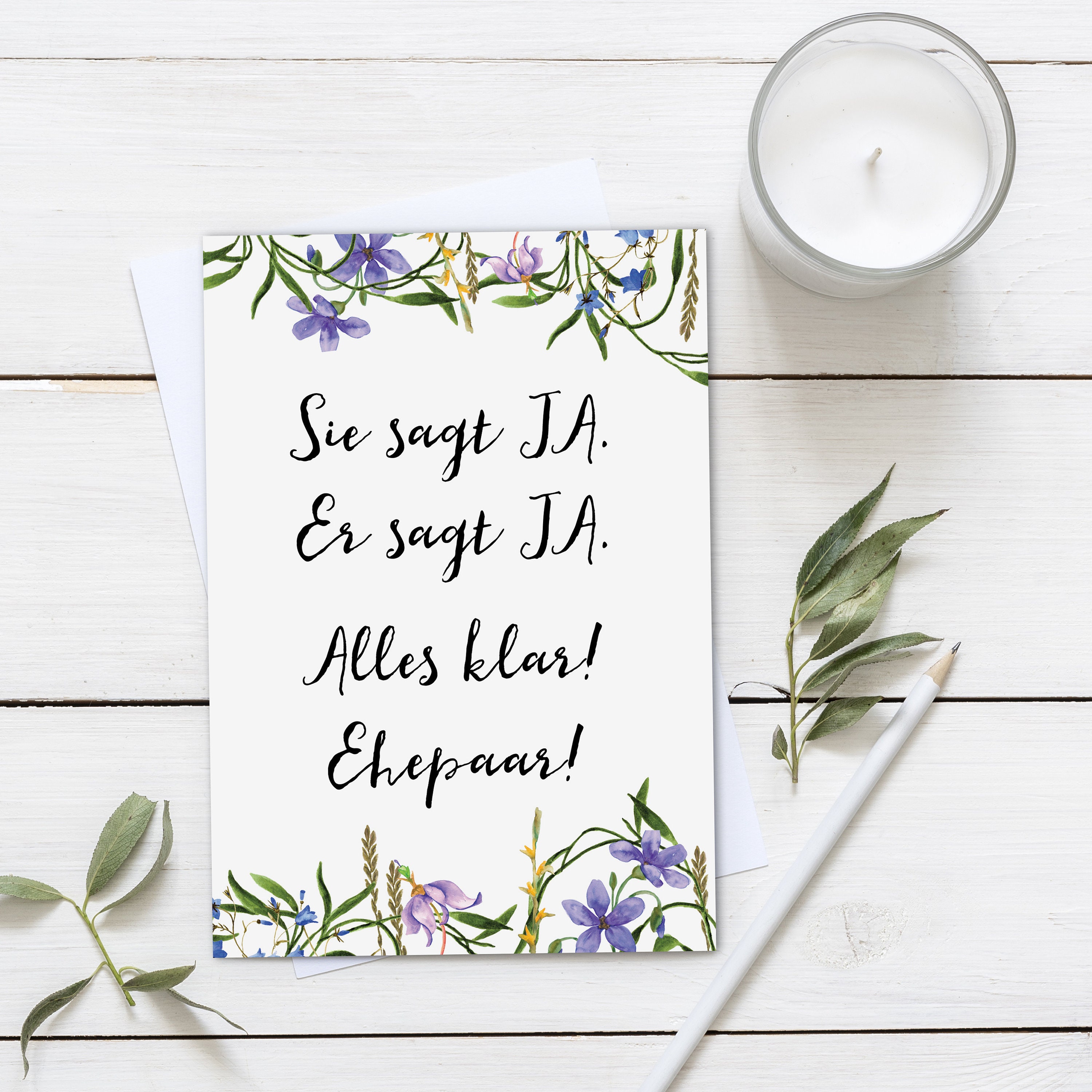 Vermählung NEU&OVP Glückwunschkarte mit Umschlag 1 Stück Zur Hochzeit Vermählung NEU&OVP Glückwunschkarte mit Umschlag 1 Stück Zur Hochzeit