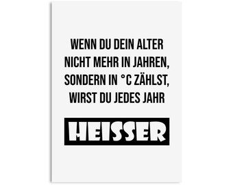 Birthday Card Every Year HOT funny postcard Birthday Card