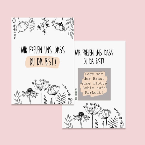 Rubbellose hochzeit Etsy.de