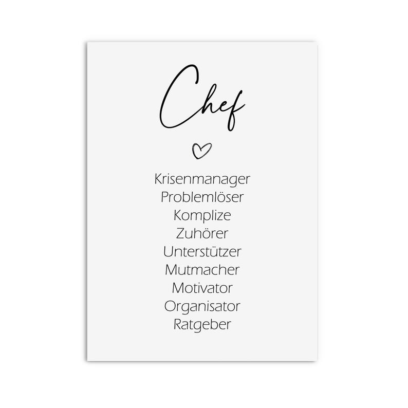 Postcard SYNONYMS Boss Gift Boss Card Etsy