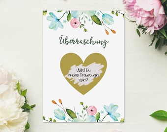 3 Rubbelkarten Mit Umschlägen – Bunt, DIN A6, Inkl. 3 Silberne Herz-Rubbelsticker, Perfekt Für Überraschungsgrüße