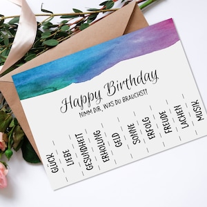 Postcard Birthday Take What You Need Birthday Card, Birthday Postcard, Birthday Mom, Birthday Girlfriend, Gift Idea image 1