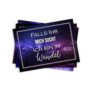 Ensemble de 12 dictons de cartes postales UNIVERSUM dictons cartes postales cartes de motivation